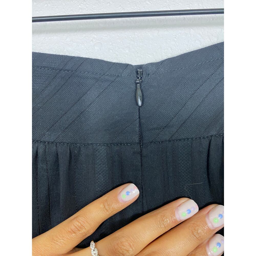 Trina Turk Black Textured Pocket Mini Skirt Size M - Picture 6 of 8